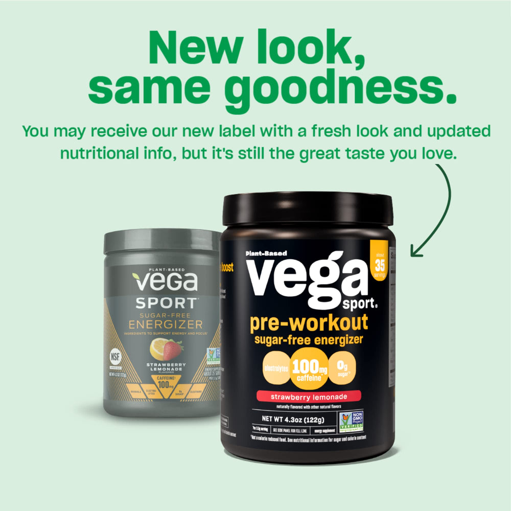 Vega Sport scoop illustrates precise serving for consistent focus and hydration