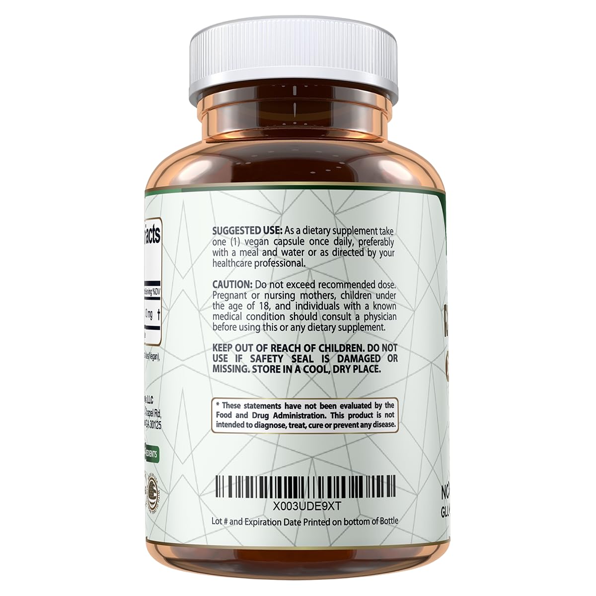 Vegan Labs R-Lipoic Acid box packaging on a clean surface.