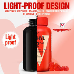 VEGEPOWER B12 D3 supplement for adults in a convenient daily format.