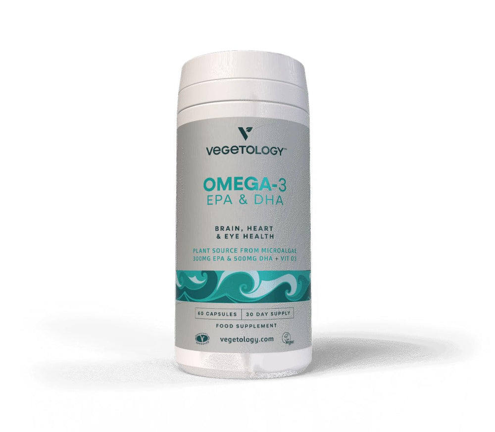 VEGETOLOGY microalgae source highlights sustainable, lab-grown origin of omega-3.