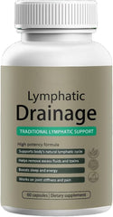 VegHerbs Lymphatic Drainage Capsules bottle demonstrating convenient daily detox support and wellness routine.