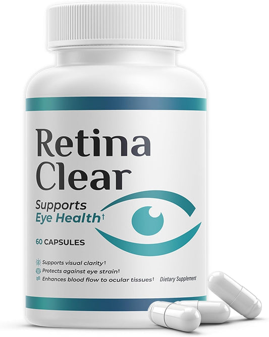 VegHerbs Original Retina Clear Pro bottle for daily eye care and balanced vision