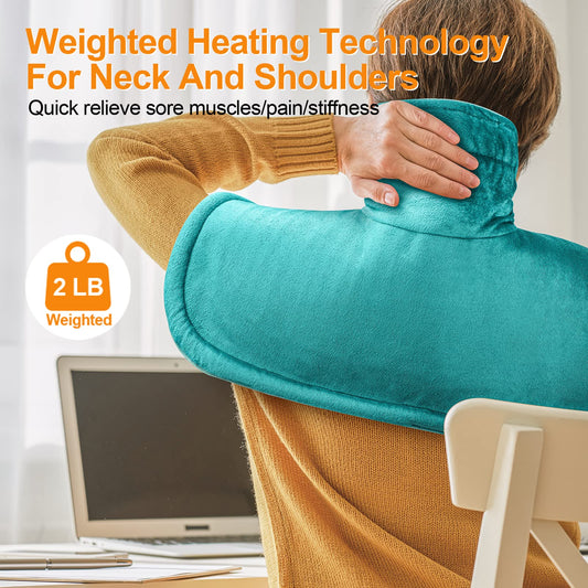 VEKOZI weighted design helps relieve tension in the upper back.