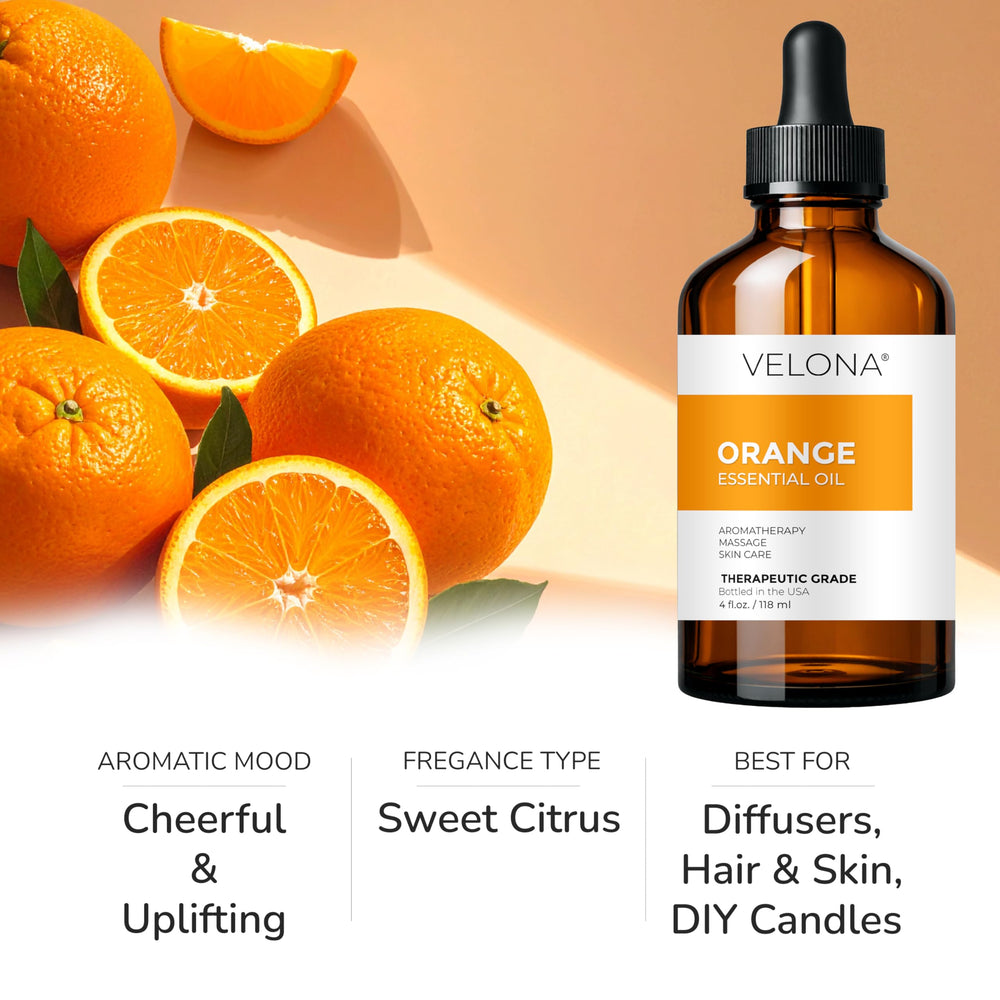 Velona orange oil diffuser setup for a refreshing space.
