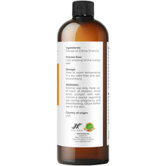 Velona orange oil in shampoo softens hair and adds scent.