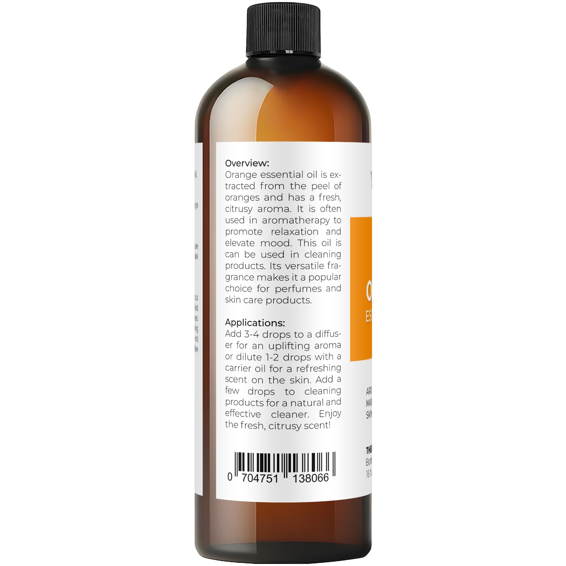 Velona orange oil skincare application supports balanced moisture.