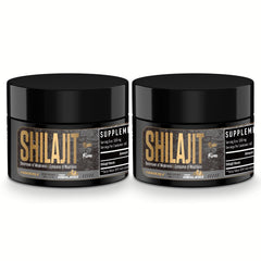 VENESUILA Shilajit Resin in a gold-grade jar, mineral-rich for daily energy.