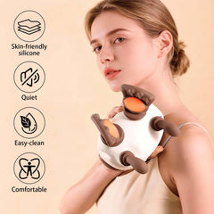 Veniveta 4D bionic hand nodes close-up simulating real kneading