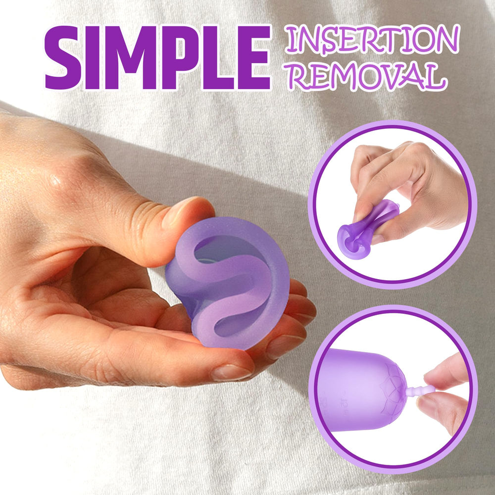 Venus provides up to 12 hours of leak-free use.