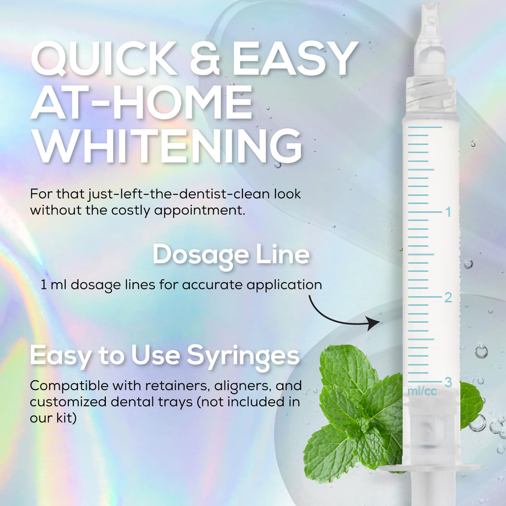 Venus Visage mint flavor refreshes breath while whitening.