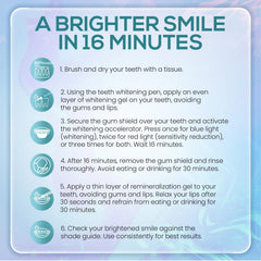 Venus Visage kit designed for sensitive teeth with gentle whitening