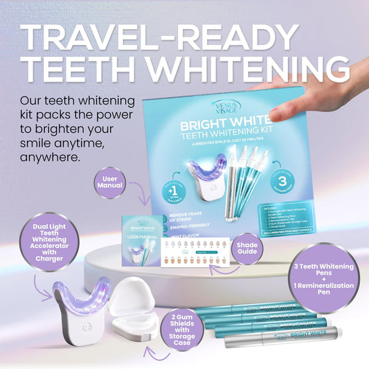 Venus Visage three gel pens for at home whitening with carbamide peroxide