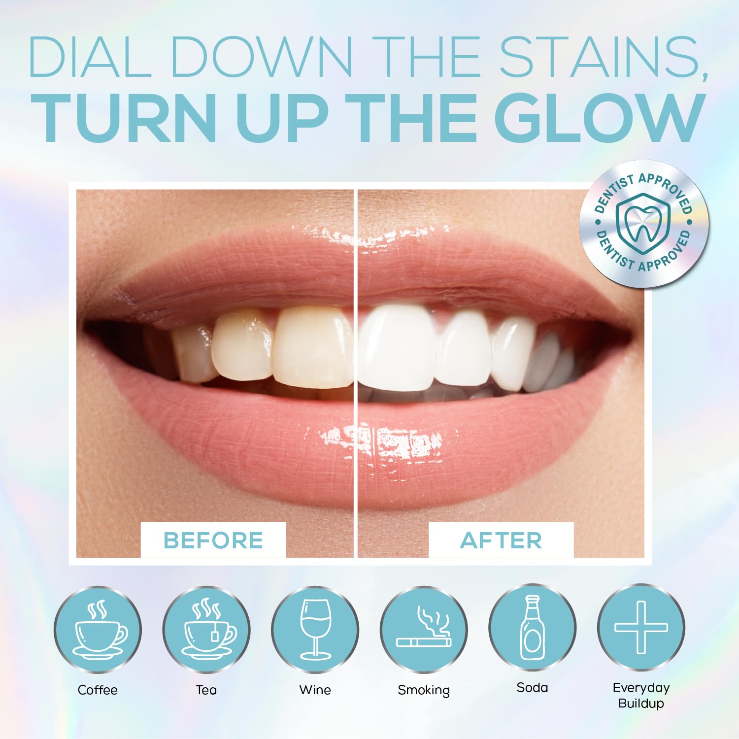 Venus Visage two mouth trays fitting a range of mouth sizes for comfort