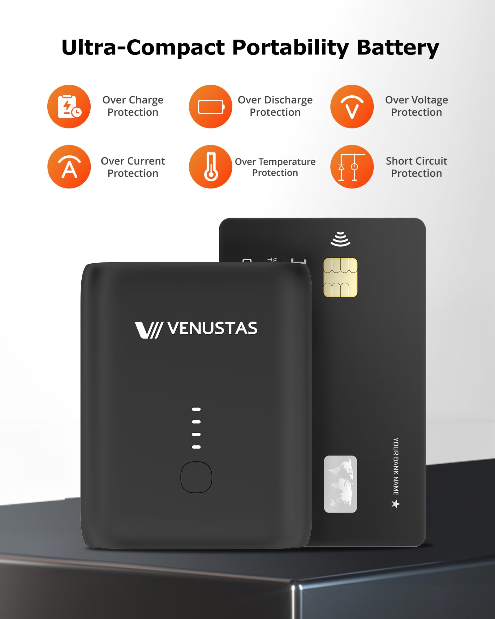 Venustas front zipper closure remains secure during movement