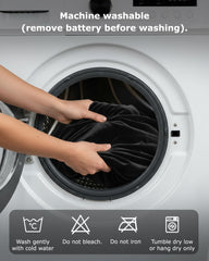 Venustas machine-washable heated shawl for easy cleaning
