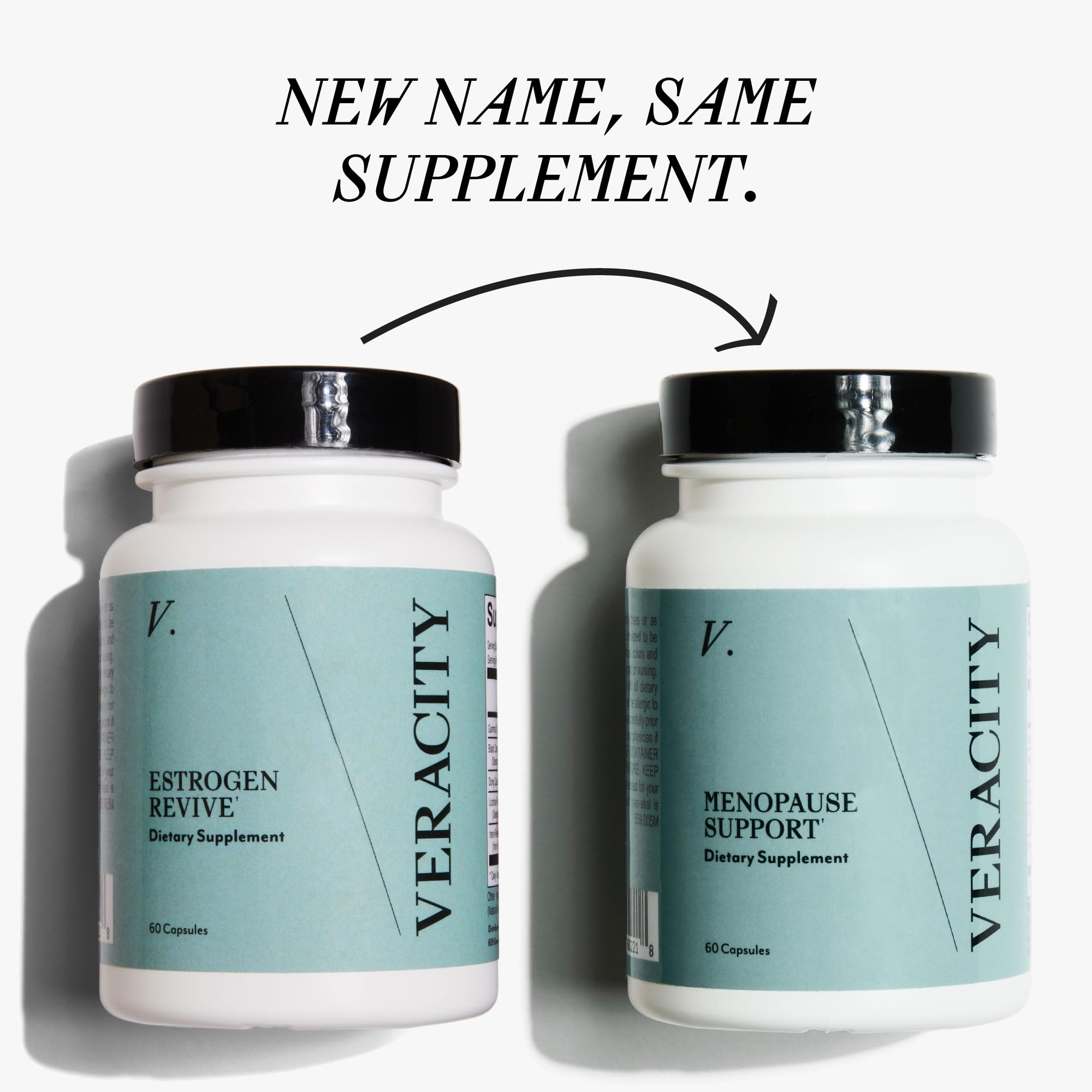 Veracity Selfcare packaging beside notebook, hinting at clearer focus and restful sleep