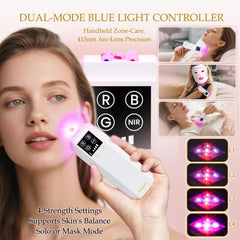Veraylife detachable blue light controller for targeted oil balance and texture refinement.