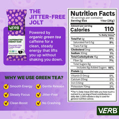 Unwrapped Verb Energy Bar Chocolate Chip Cookie Dough ready for a bite