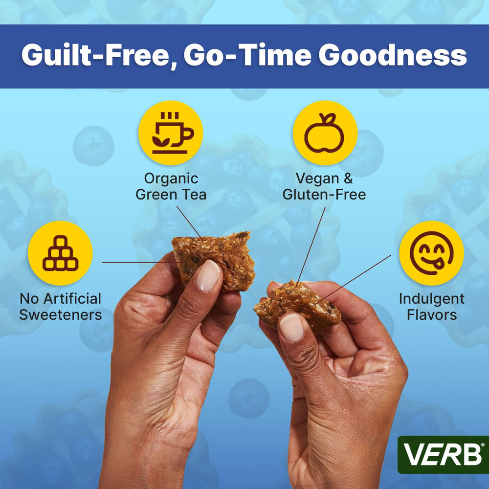 Verb Energy on-the-go snack for busy professionals and students.