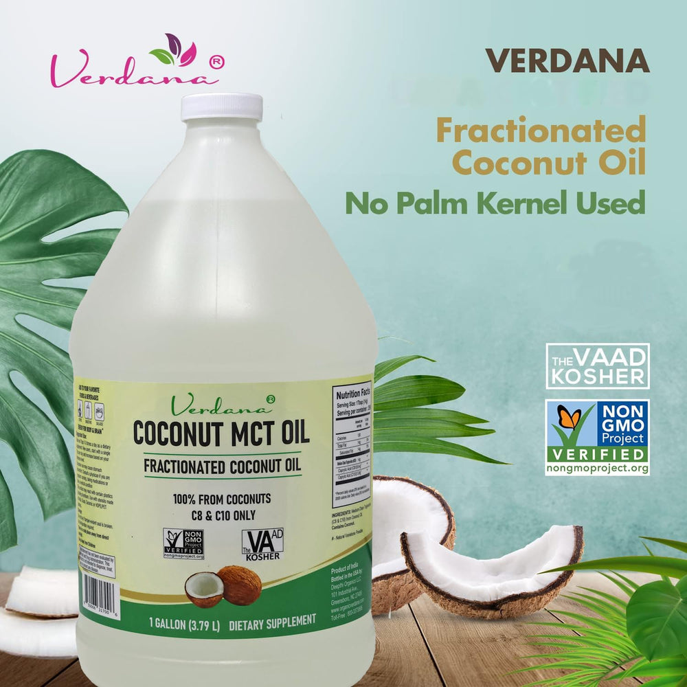 Verdana Coconut MCT Oil as a mouthwash option for oral care and fresh breath