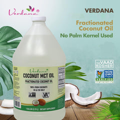 Verdana Coconut MCT Oil as a mouthwash option for oral care and fresh breath