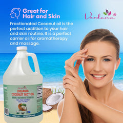 Verdana MCT Oil blends smoothly in skincare for massage and body care.