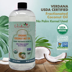 Verdana MCT Oil added to coffee for smooth energy.