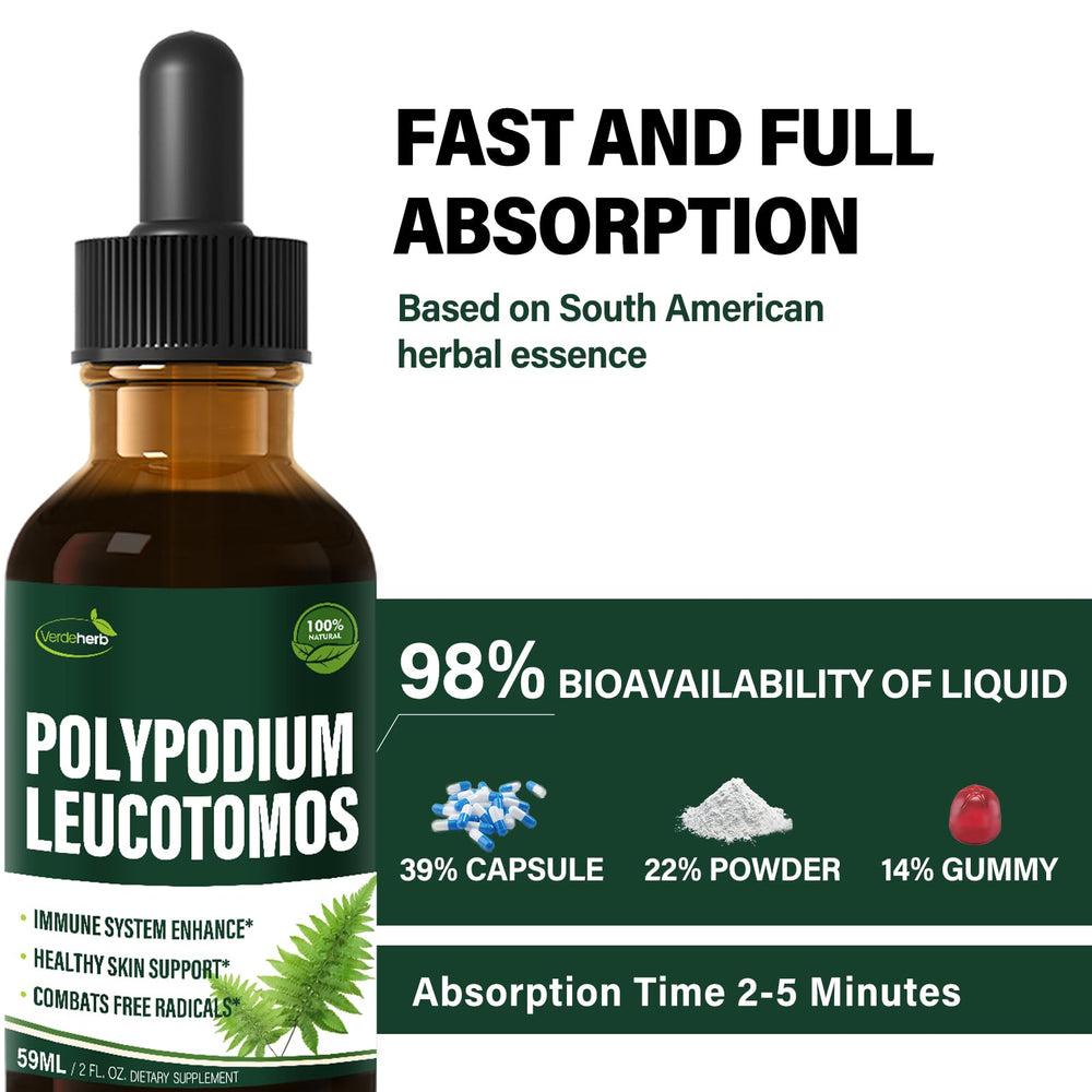 Verdeherb label shows 950 mg extract strength for potency.