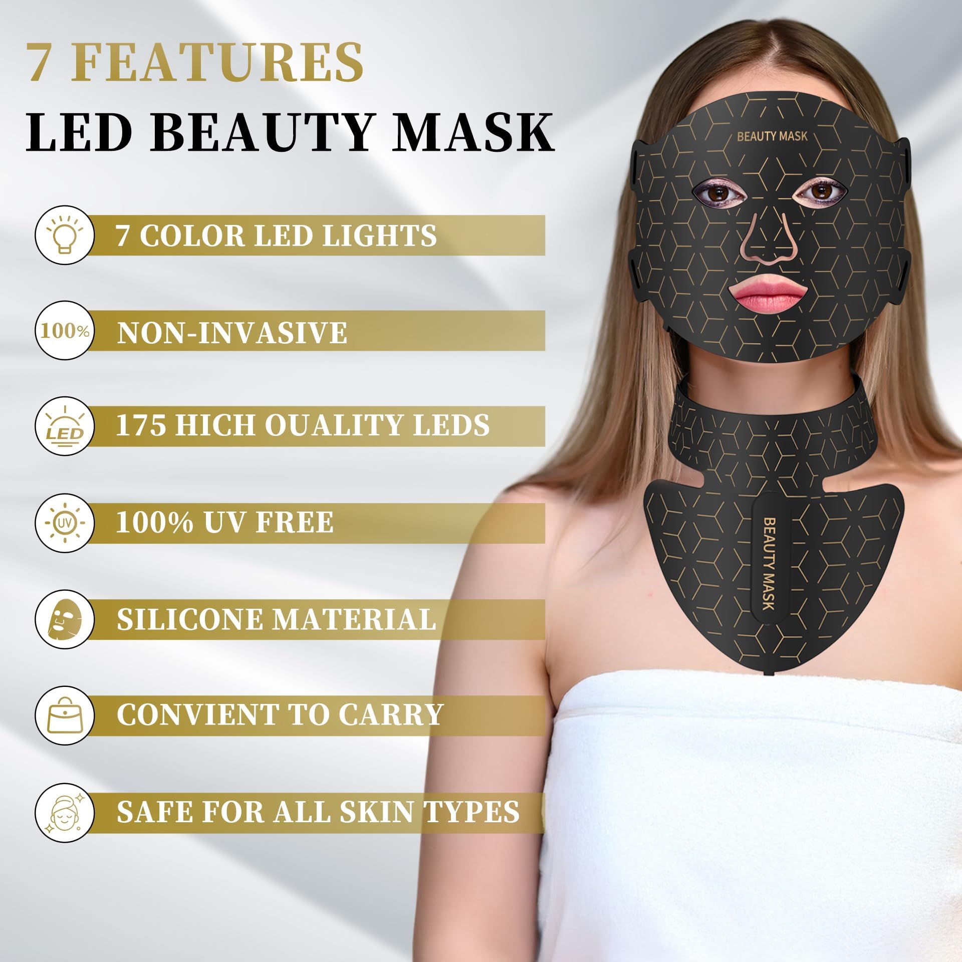 Verfubo home spa setup with mask and accessories for easy care