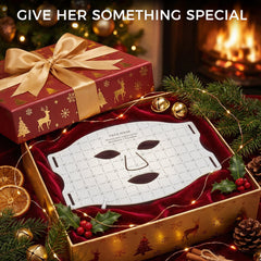 Verfubo gift-ready package includes mask, neck piece, cables, straps, and manual.
