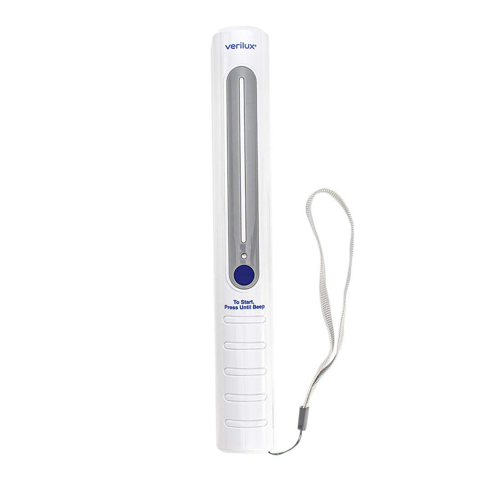 Verilux CleanWave VH03 travel wand compact design for on-the-go surface sanitizing.