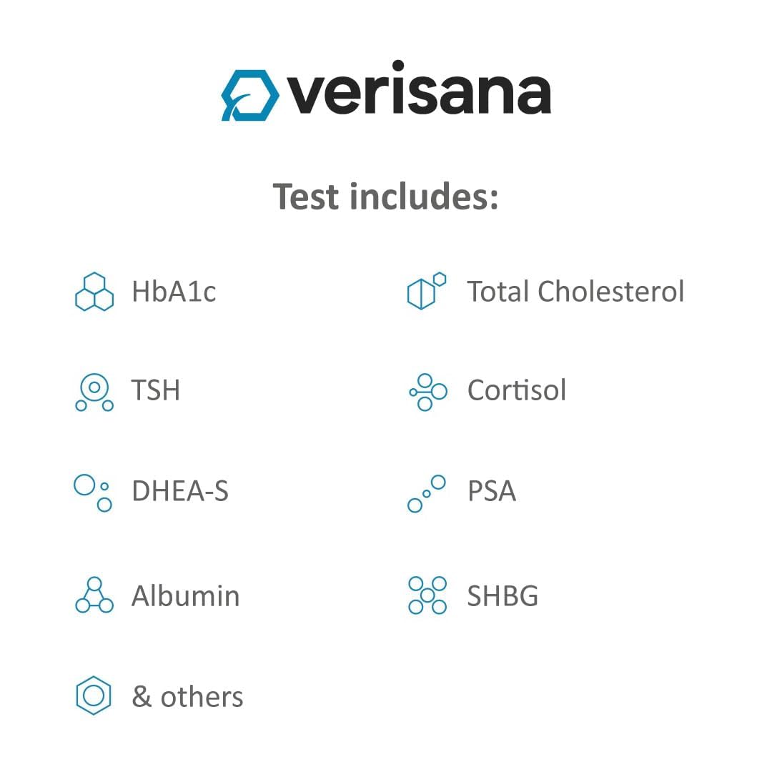 Verisana home sample collection scene detailing simple steps for at-home testing.