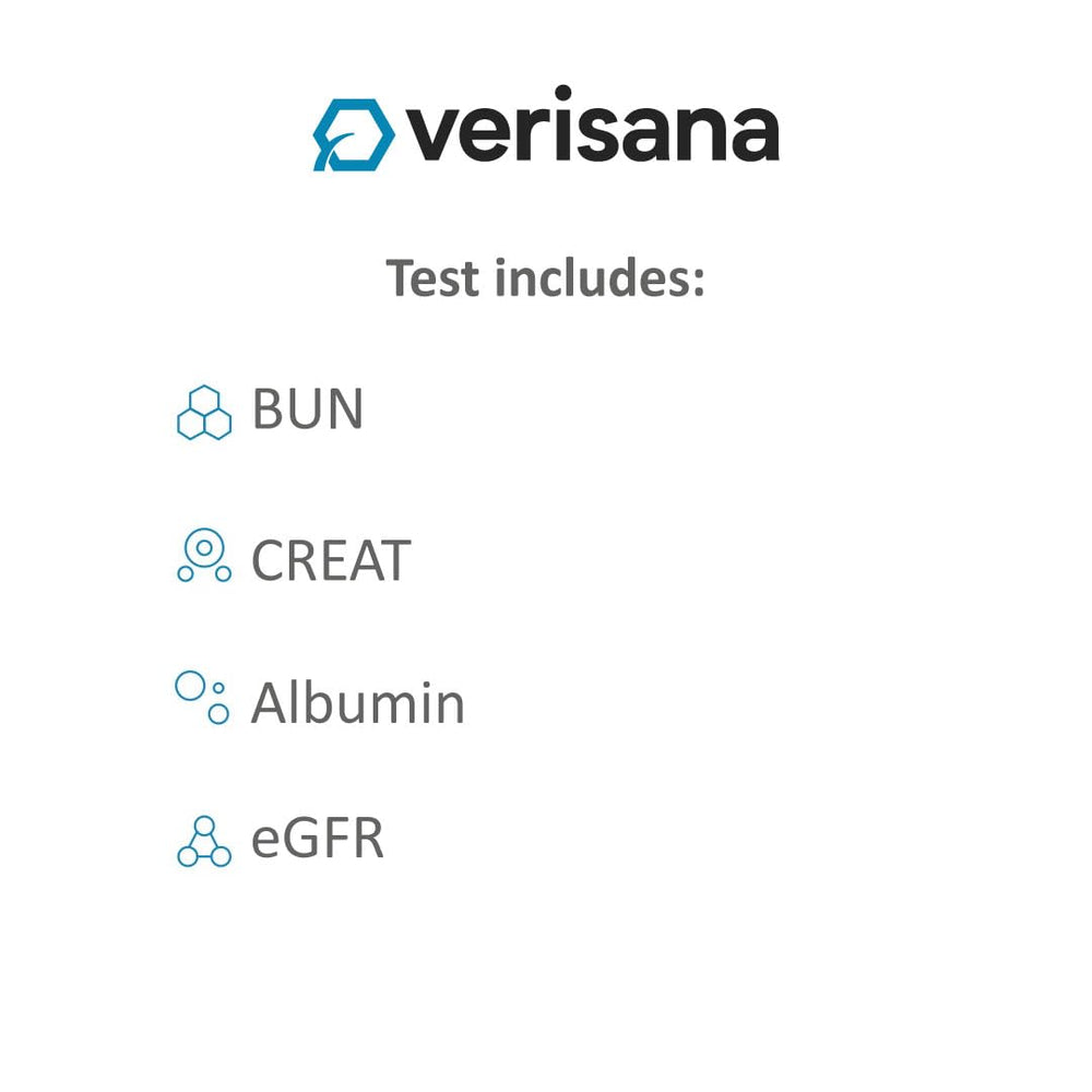 Verisana kidney test mail-back enables convenient lab submission from home