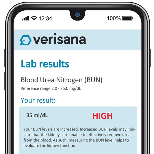 Verisana kidney test sample-collection shows simple at-home sampling