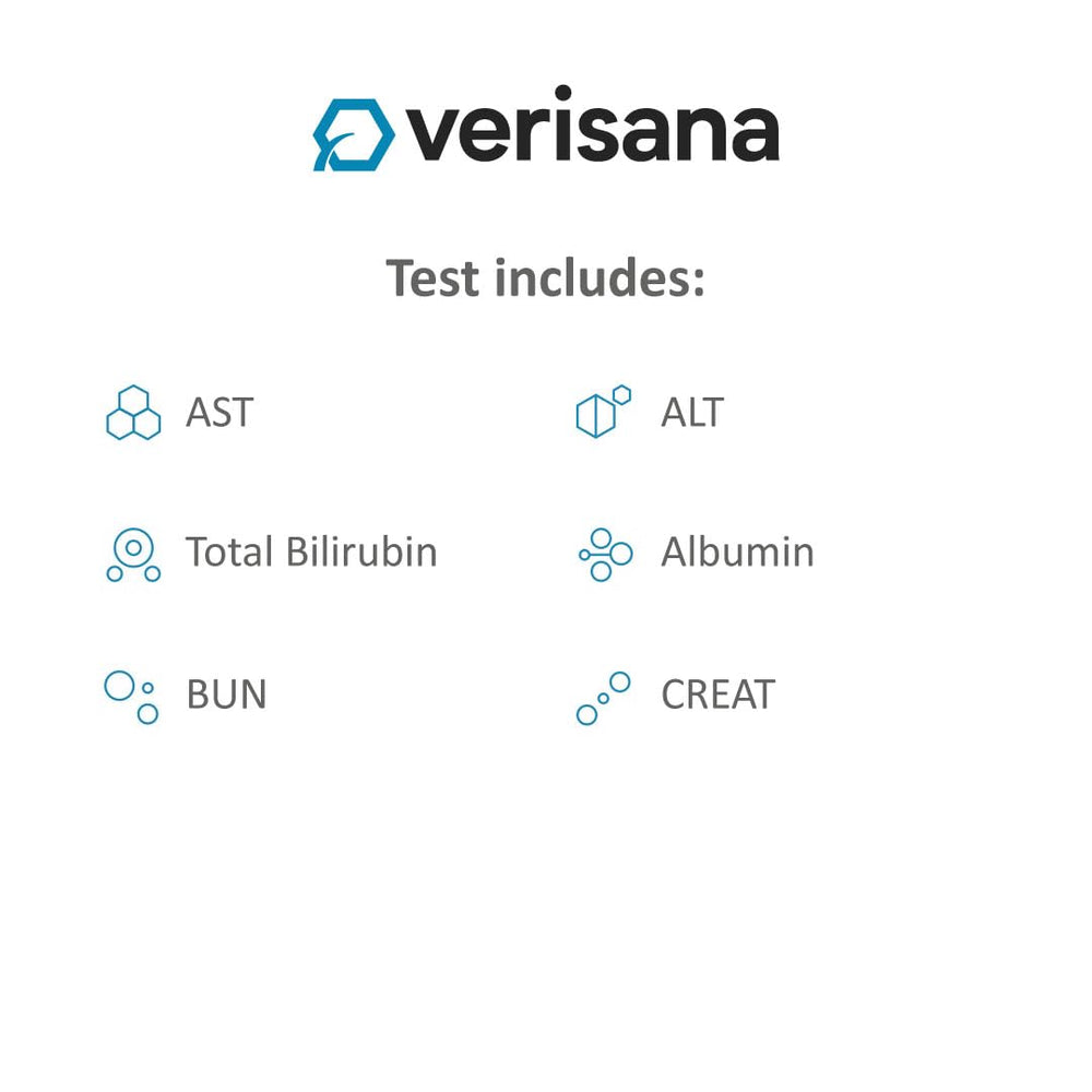 Verisana lab analysis result available to view in your online account.
