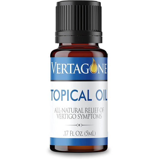 Vertagone Topical Oil 5ml bottle for portable daily use and quick calm.