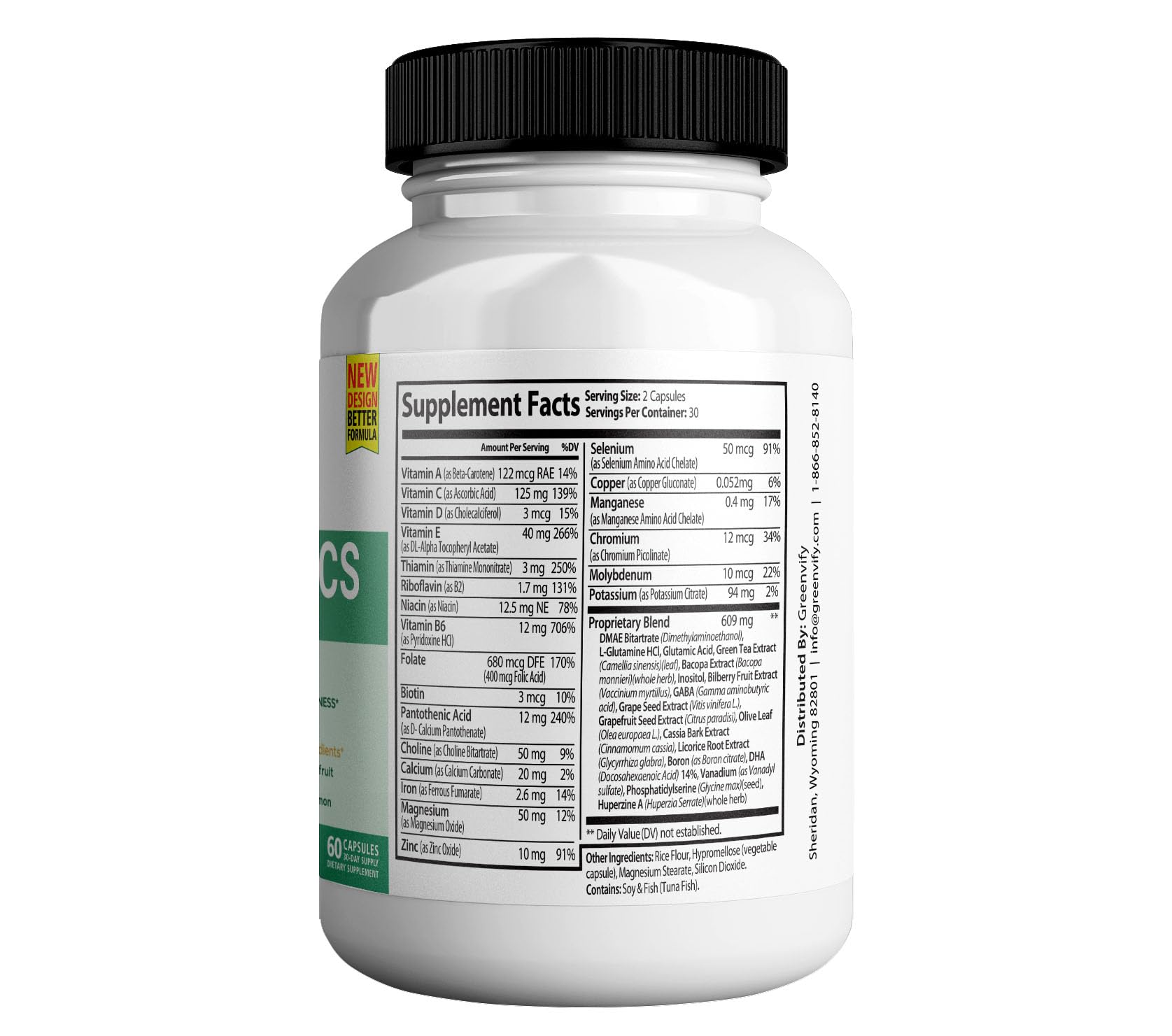 Vertigenics Max capsules on desk showcasing daily focus and energy potential.