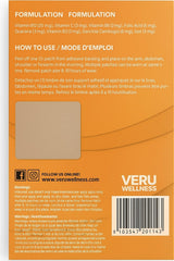 Veru Wellness B12 Patch travel case, keeps patches organized on the go.