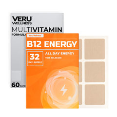 Veru Wellness Bariatric Multi-B12 Patch front view, 60-day post-surgery wellness solution.