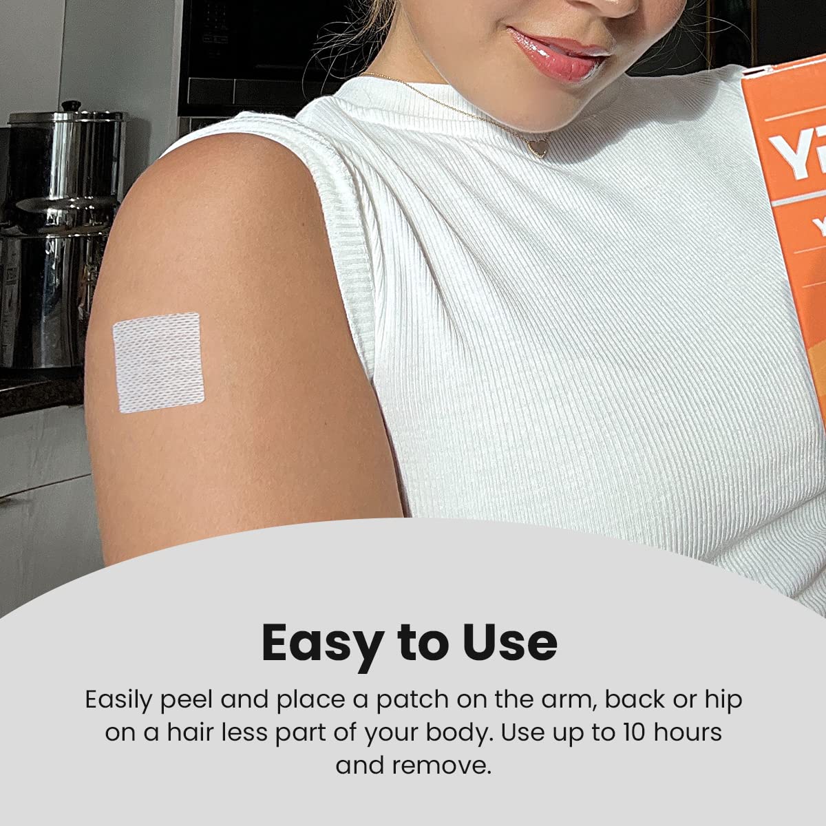Veru Wellness bariatric patch lineup highlighting 60-day supply.