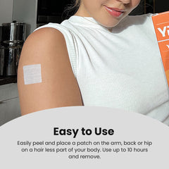 Veru Wellness bariatric patch lineup highlighting 60-day supply.