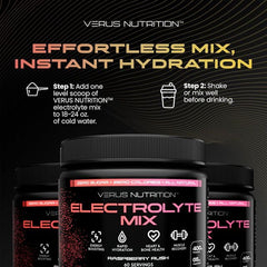 No sugar, zero calories, versatile hydration option from VERUS NUTRITION.