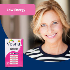 Vesna vitamins illustration including B6 and D for overall wellbeing