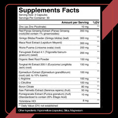 VesselFLEX capsules close-up showing arginine and beet root blend for circulation