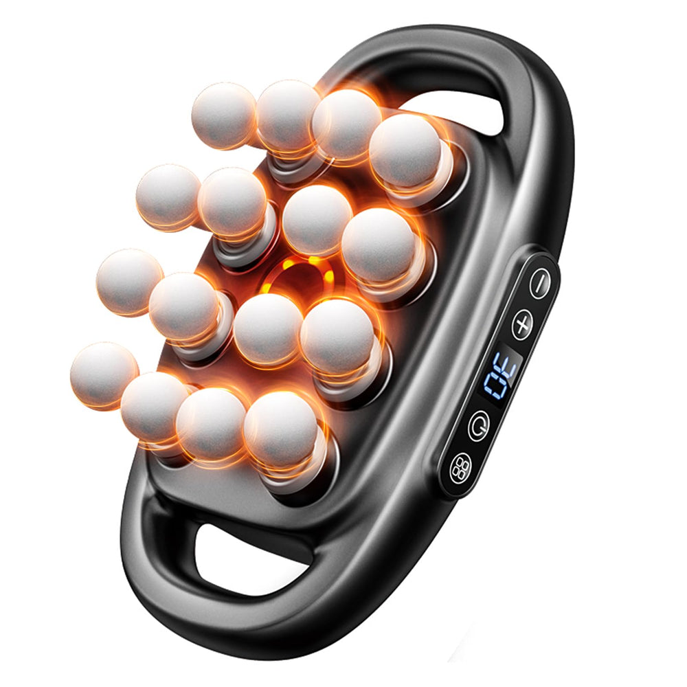 Vetdio 16-head massage gun deep tissue for back and shoulders aids recovery and relaxation.