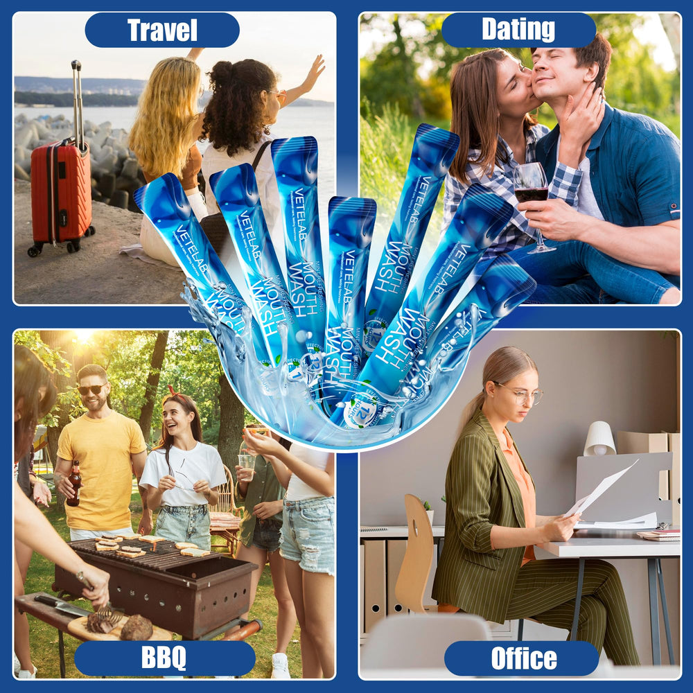 VeteLab leak-proof packaging stays secure in purses or organizers.