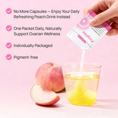 Vevoec Gynable Pregina packaging detail emphasizing freshness seal