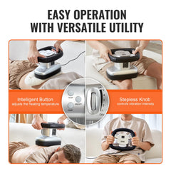 VEVOR Chiropractic Massager 24V motor delivers smooth, consistent vibrations.