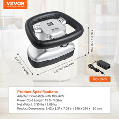VEVOR Chiropractic Massager overheating protection keeps sessions safe and controlled.