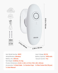 VEVOR lipo mode focusing on stubborn fat areas for targeted shaping